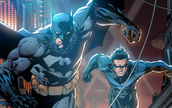 DC Comics Nightwing Comic Batman HD Desktop Wallpaper | Background Image