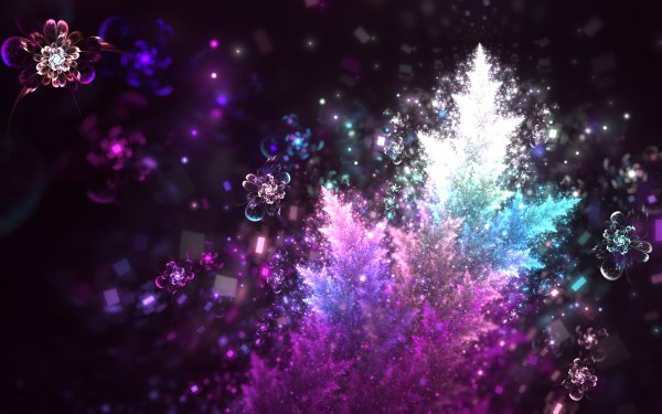 Abstract Fractal Colors HD Wallpaper | Background Image