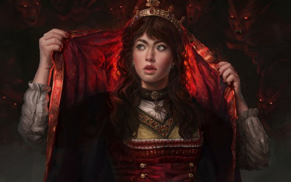 Fantasy Women Demon HD Wallpaper | Background Image