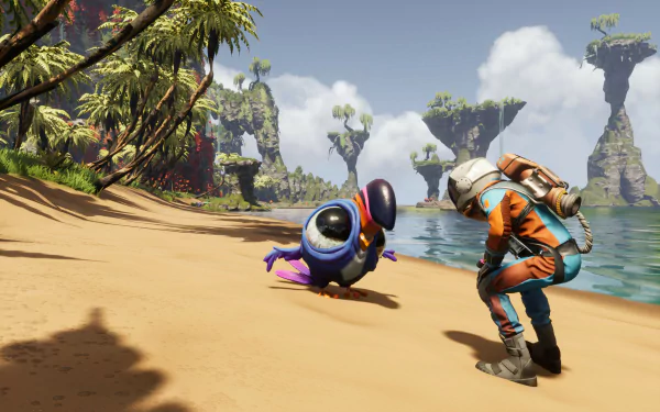 video game Journey to the Savage Planet HD Desktop Wallpaper | Background Image