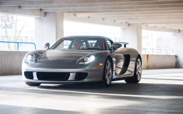 car silver car Porsche vehicle Porsche Carrera GT HD Desktop Wallpaper | Background Image