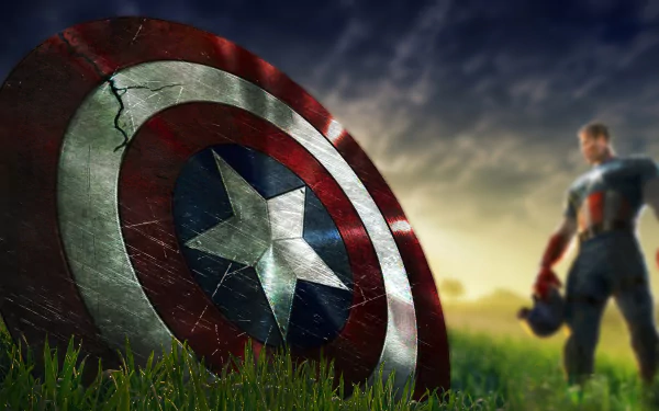 shield Captain America video game Fortnite HD Desktop Wallpaper | Background Image