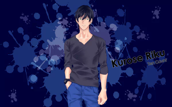 Riku Kurose Anime Ten Count HD Desktop Wallpaper | Background Image
