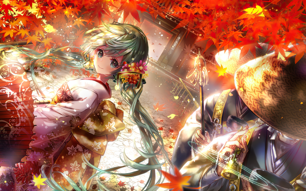 Anime Vocaloid Hatsune Miku HD Wallpaper | Background Image