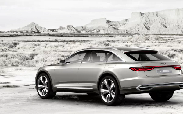car silver car compact car Audi concept car vehicle Audi Prologue HD Desktop Wallpaper | Background Image