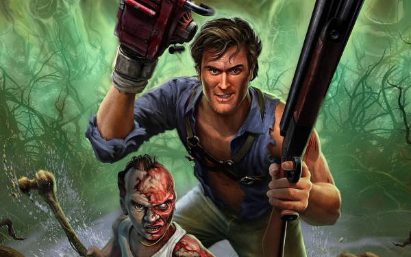 Video Game Evil Dead: Regeneration Evil Dead Ash Williams HD Wallpaper | Background Image