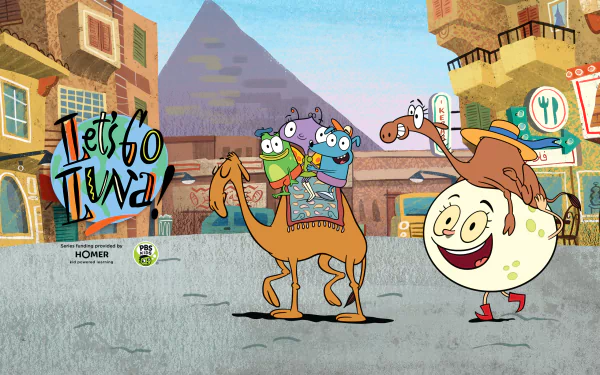 TV Show Let's Go Luna! HD Desktop Wallpaper | Background Image