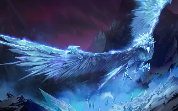 Anivia (League Of Legends) video game Legends of Runeterra HD Desktop Wallpaper | Background Image