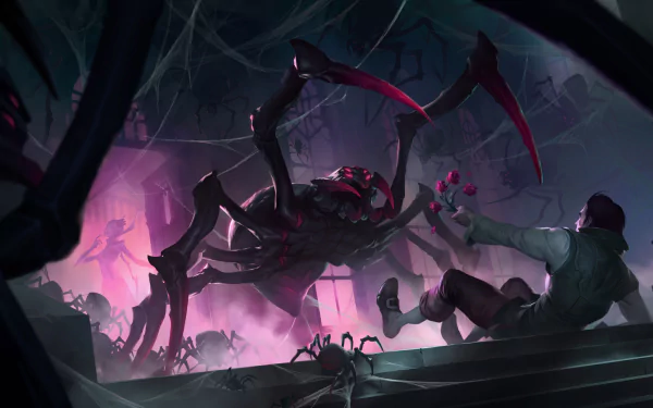  Spider Swarm by Michal Ivan