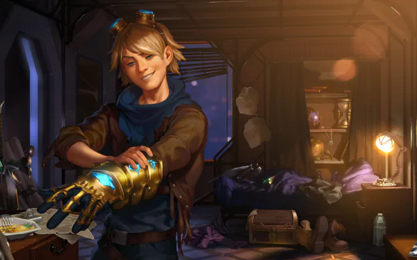 Ezreal (League Of Legends) video game Legends of Runeterra HD Desktop Wallpaper | Background Image