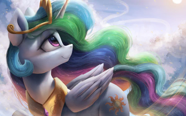 Princess Celestia My Little Pony TV Show My Little Pony: Friendship Is Magic HD Desktop Wallpaper | Background Image