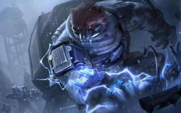 Volibear (League Of Legends) video game League Of Legends HD Desktop Wallpaper | Background Image