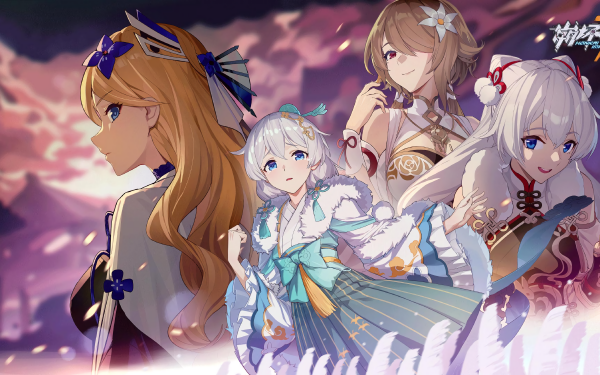Video Game Honkai Impact 3rd Theresa Apocalypse Kiana Kaslana Rita Rossweisse Durandal HD Wallpaper | Background Image