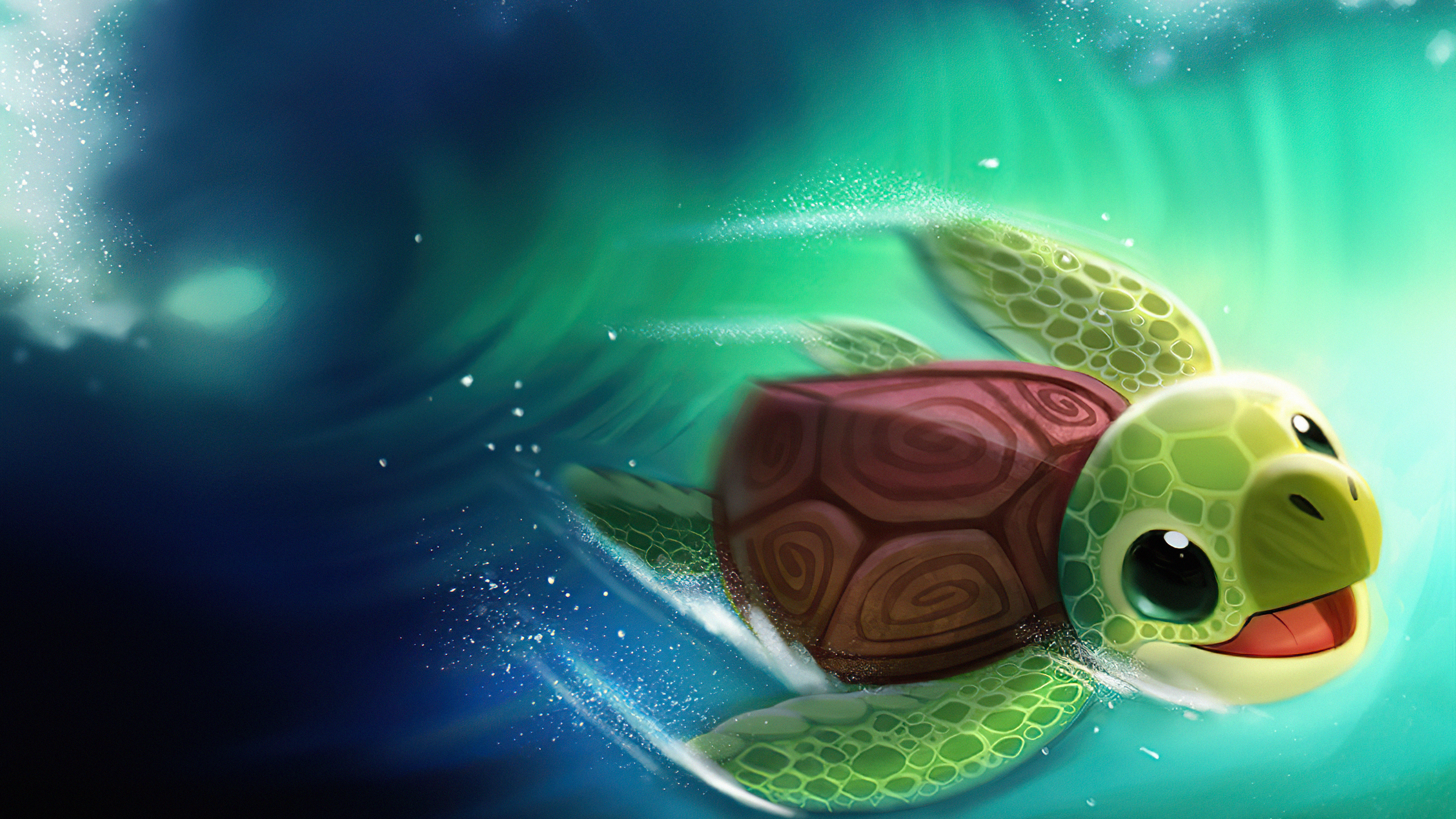 Fantasy Turtle HD Wallpaper | Background Image