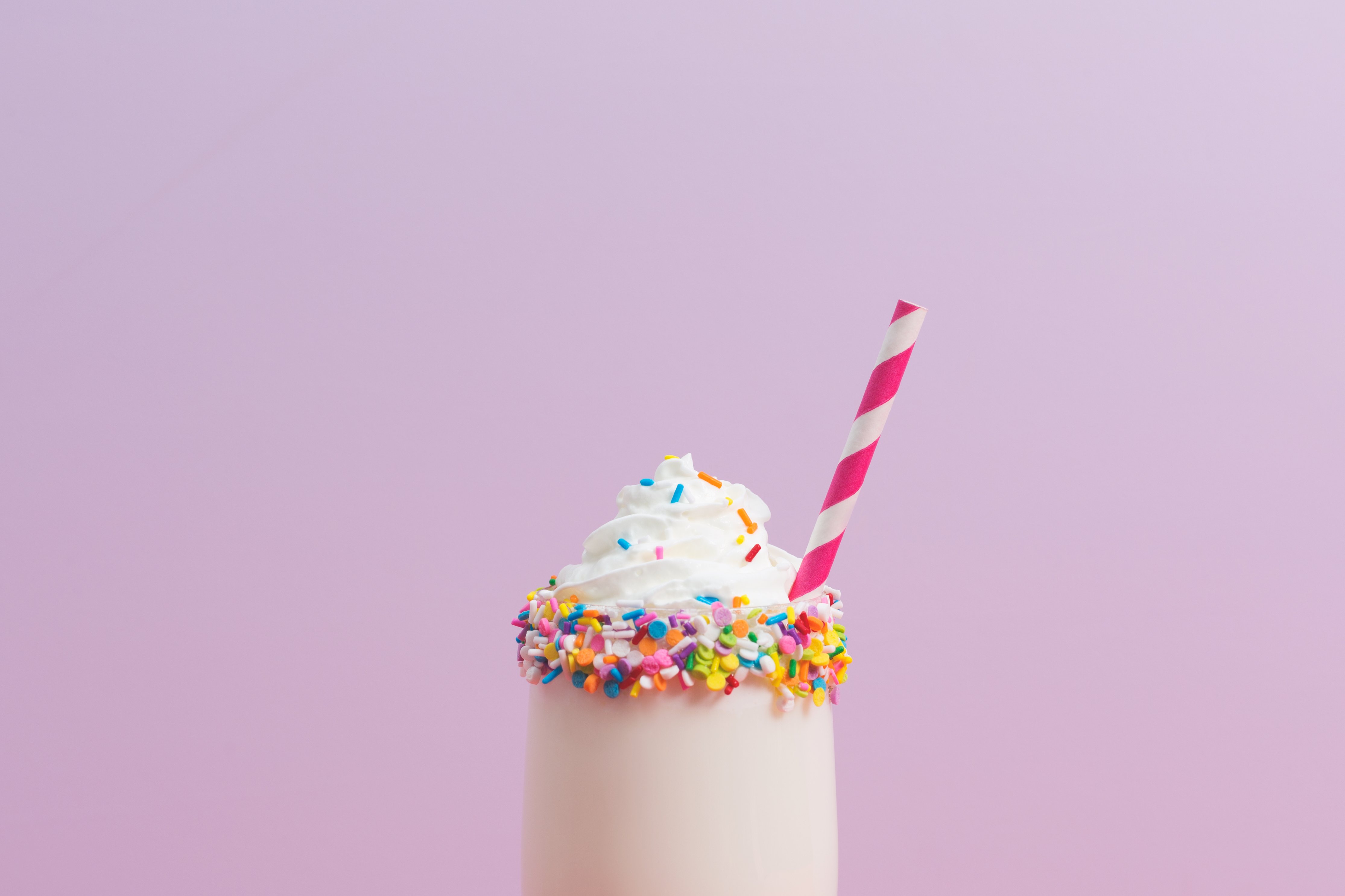 Milkshake On Pink by Sarah Pflug
