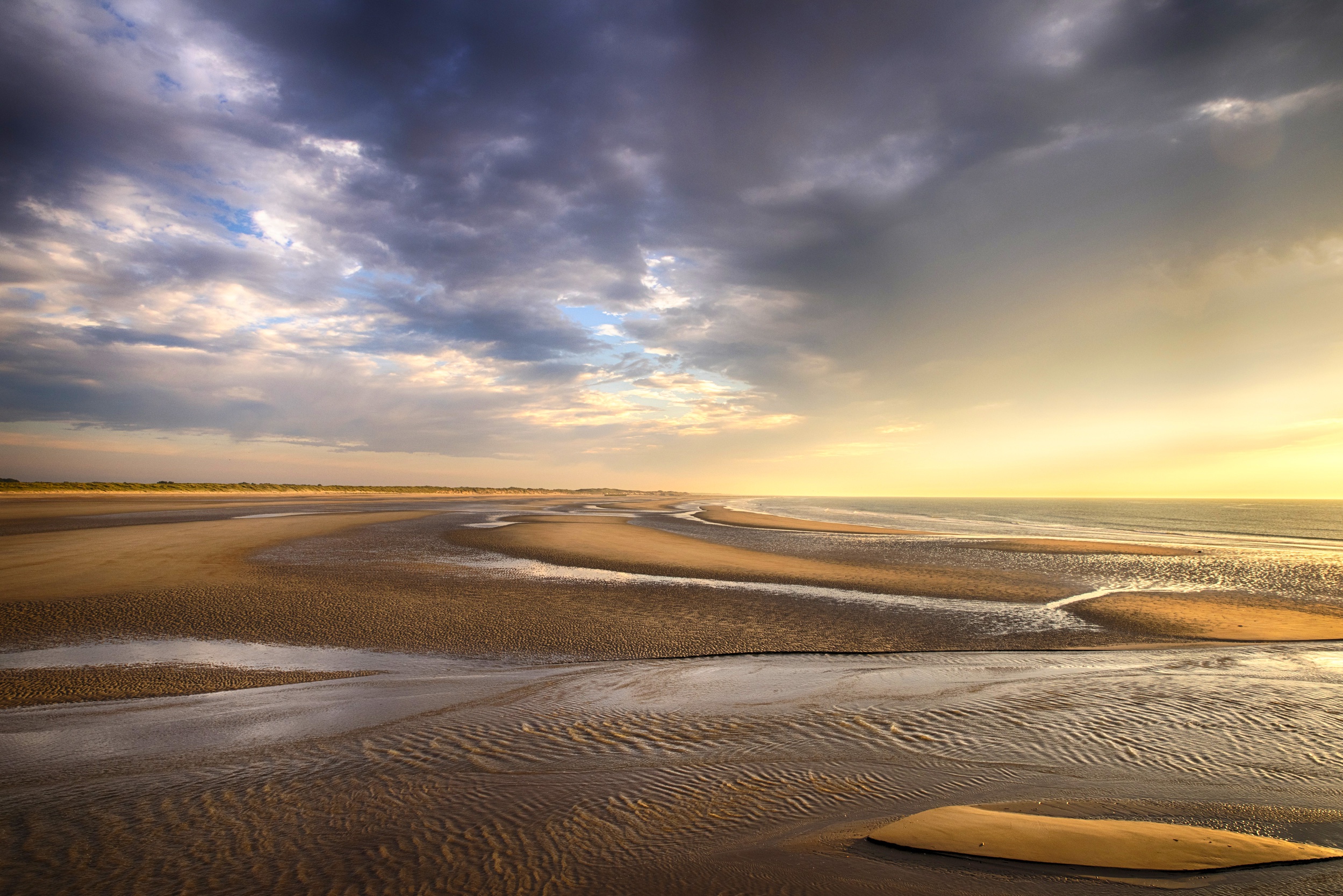 Download Sand Cloud Ocean Nature Beach HD Wallpaper by Stéphane Pecqueux