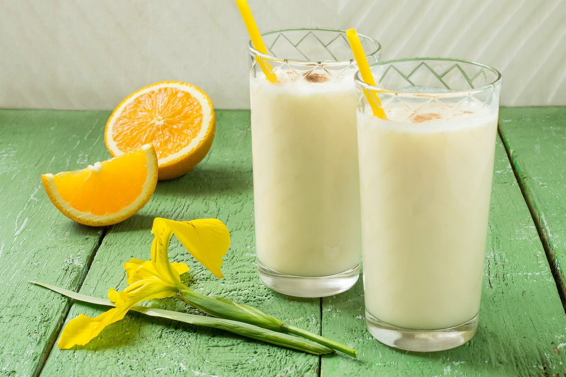 Download Drink Orange (Fruit) Food Milk HD Wallpaper