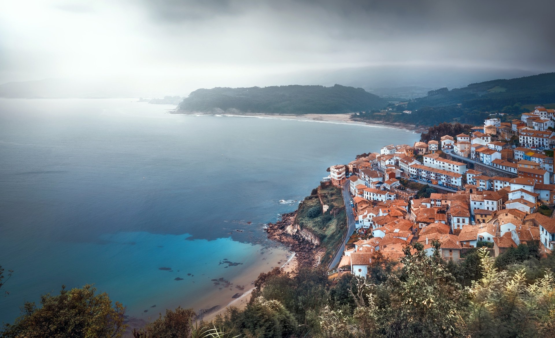 Download Spain Asturias Man Made Lastres HD Wallpaper