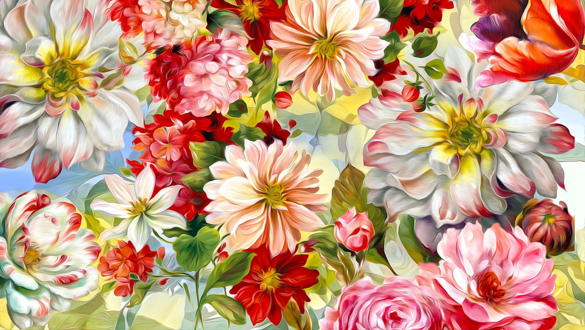Download Artistic Flower HD Wallpaper