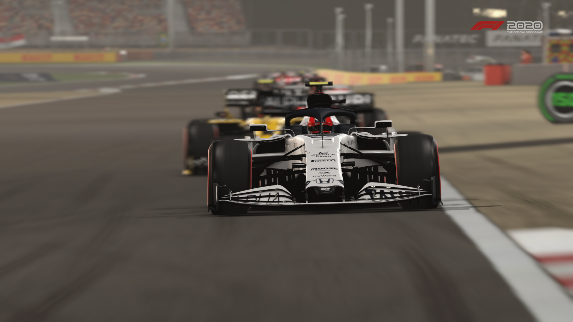 Download Scuderia AlphaTauri-Honda AT01 Video Game F1 2020 HD Wallpaper by FLX-II