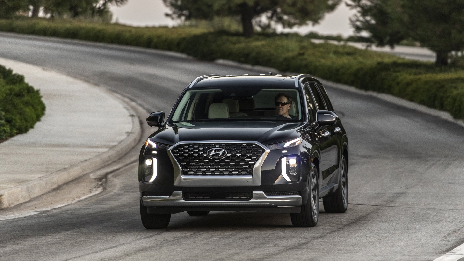 Download SUV Black Car Car Hyundai Vehicle Hyundai Palisade 4k Ultra HD Wallpaper