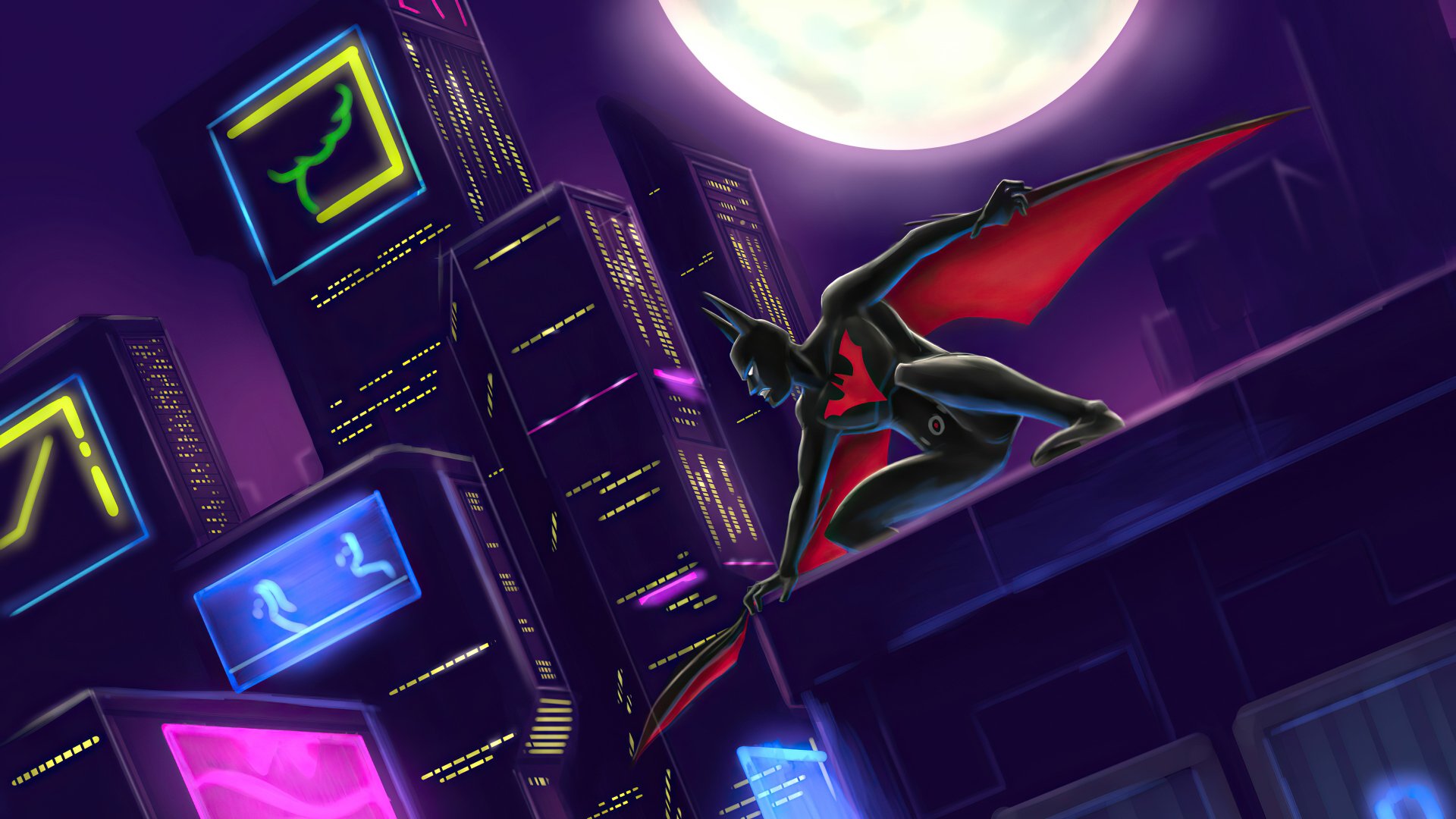 Batman Beyond Hd Wallpaper