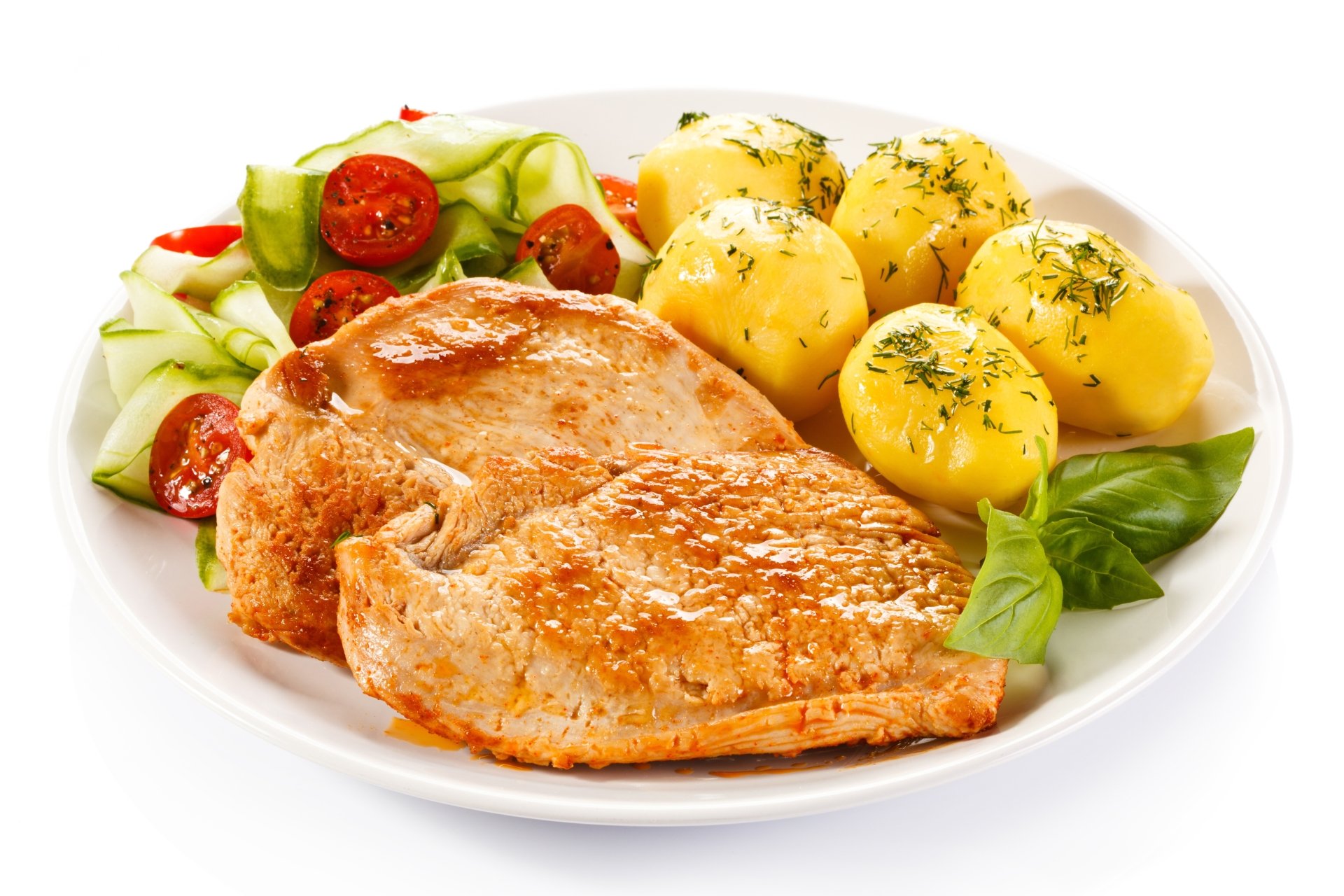 Download Potato Food Meat 4k Ultra HD Wallpaper