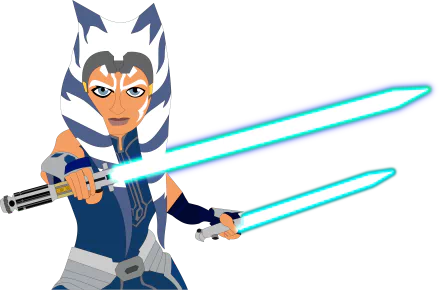lightsaber Ahsoka Tano TV Show Star Wars: The Clone Wars (2008) HD Desktop Wallpaper | Background Image