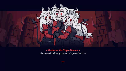 Cerberus (Helltaker) video game Helltaker HD Desktop Wallpaper | Background Image