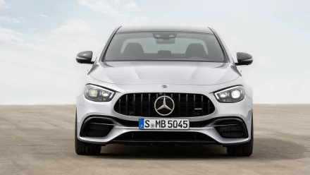 silver car car Mercedes-Benz Mercedes-AMG vehicle Mercedes-AMG E 63 HD Desktop Wallpaper | Background Image