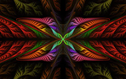 shapes colorful Abstract symmetry HD Desktop Wallpaper | Background Image