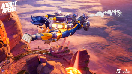video game Rocket Arena HD Desktop Wallpaper | Background Image