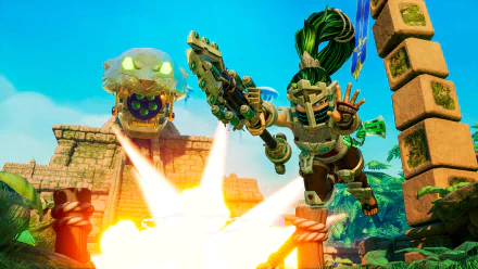 video game Rocket Arena HD Desktop Wallpaper | Background Image