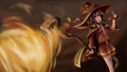 Megumin (KonoSuba) Anime KonoSuba - God’s blessing on this wonderful world!! HD Desktop Wallpaper | Background Image