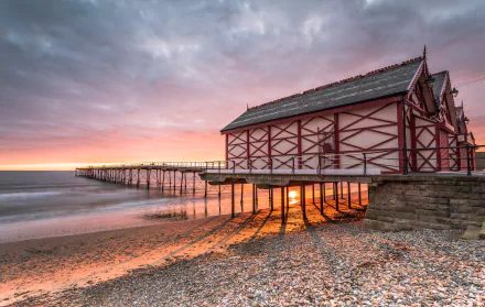 man made pier HD Desktop Wallpaper | Background Image