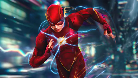 Ezra Miller Barry Allen DC Comics Comic Flash HD Desktop Wallpaper | Background Image