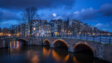 man made Amsterdam HD Desktop Wallpaper | Background Image