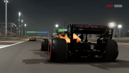 McLaren F1 Team MCL35 video game F1 2020 HD Desktop Wallpaper | Background Image
