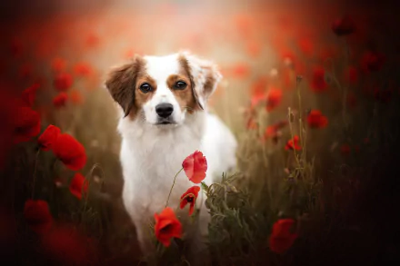 dog Animal Kooikerhondje HD Desktop Wallpaper | Background Image