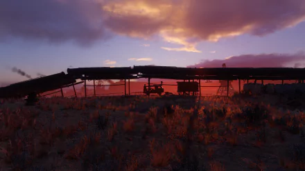 sunset video game Metro Exodus HD Desktop Wallpaper | Background Image