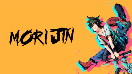 bicycle Jin Mori Anime The God of High School HD Desktop Wallpaper | Background Image