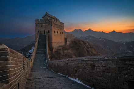 man made Great Wall of China HD Desktop Wallpaper | Background Image