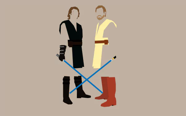 Obi-Wan Kenobi Anakin Skywalker movie Star Wars Episode III: Revenge Of The Sith HD Desktop Wallpaper | Background Image