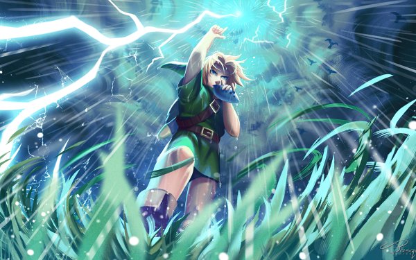 Video Game The Legend Of Zelda: Ocarina Of Time Zelda Link Young Link HD Wallpaper | Background Image