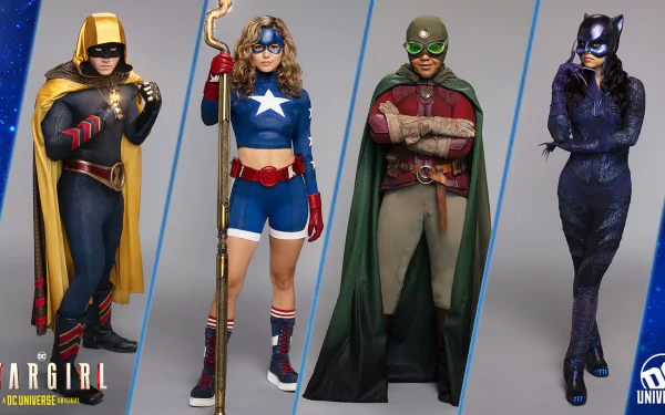 Hourman (DC Comics) Doctor Mid-Nite Wildcat (DC Comics) Courtney Whitmore Stargirl (DC Comics) TV Show Stargirl HD Desktop Wallpaper | Background Image