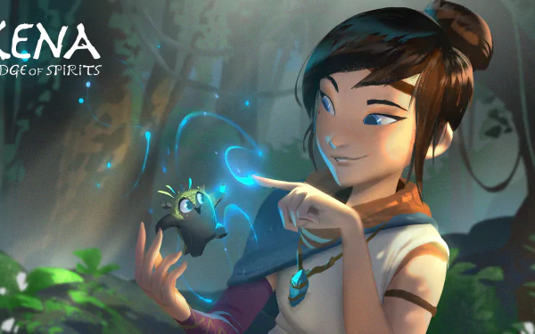 Kena (Kena: Bridge Of Spirits) video game Kena: Bridge of Spirits HD Desktop Wallpaper | Background Image