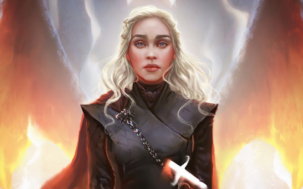 TV Show Game Of Thrones Daenerys Targaryen White Hair HD Wallpaper | Background Image