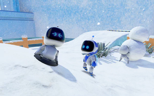 video game Astro's Playroom HD Desktop Wallpaper | Background Image