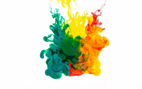 Abstract Colors Ink HD Wallpaper | Background Image