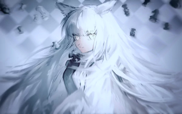 Platinum (Arknights) video game Arknights HD Desktop Wallpaper | Background Image